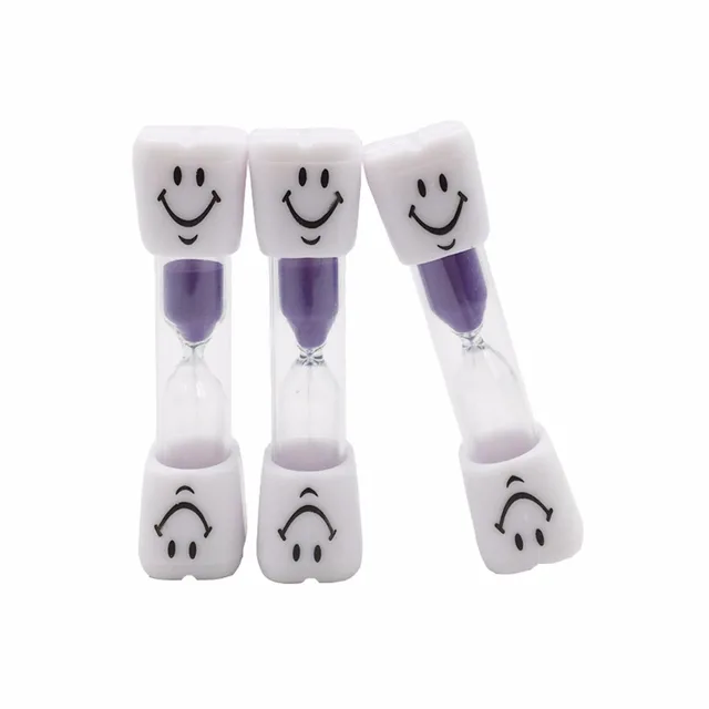 creative cute smile face 3 minitues hourglass kids brushing timer catoon educational toys birthday gifts toys