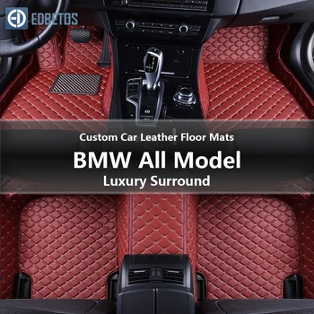 

Custom Car Leather Floor Mats for BMW 235i 318i 318is 318ti 320d 320i 320i xDrive 323Ci 323i Luxury Surround Wire Floor Mat