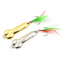 

1pcs DD Spoon Fishing Lure 5g 10g 15g 20g Silver Gold Metal Sequins Fishing bait Spinnerbait Treble Hook Hard Lures Fishing
