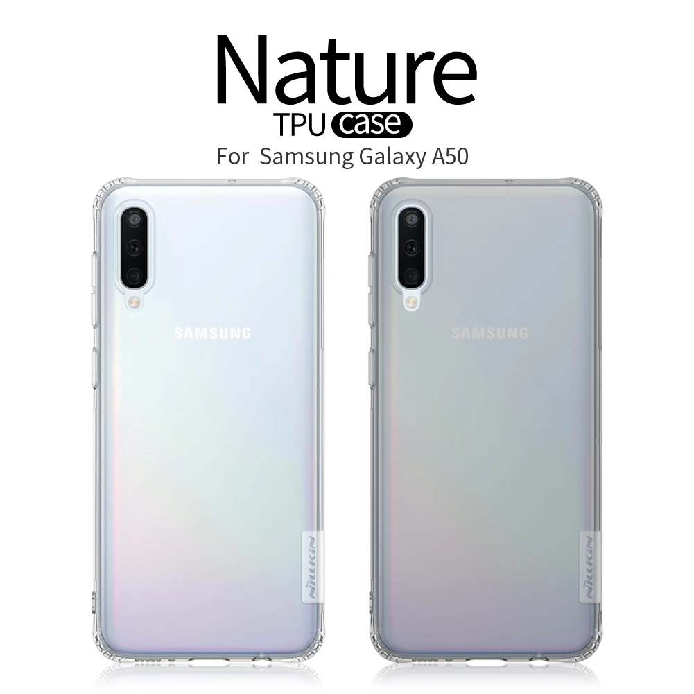 Для samsung Galaxy A30 A50 A70 чехол Nillkin природа прозрачный мягкий кремний ТПУ протектор задняя крышка чехлы для телефонов оболочка