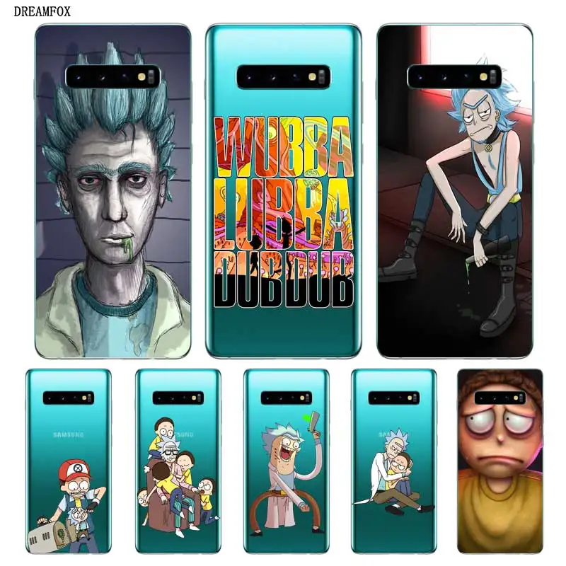 N374 Рик Морти интересные Мягкий ТПУ силиконовый чехол для Samsung Galaxy J2 J3 J4 J5 J6 J7 J8 Pro Plus