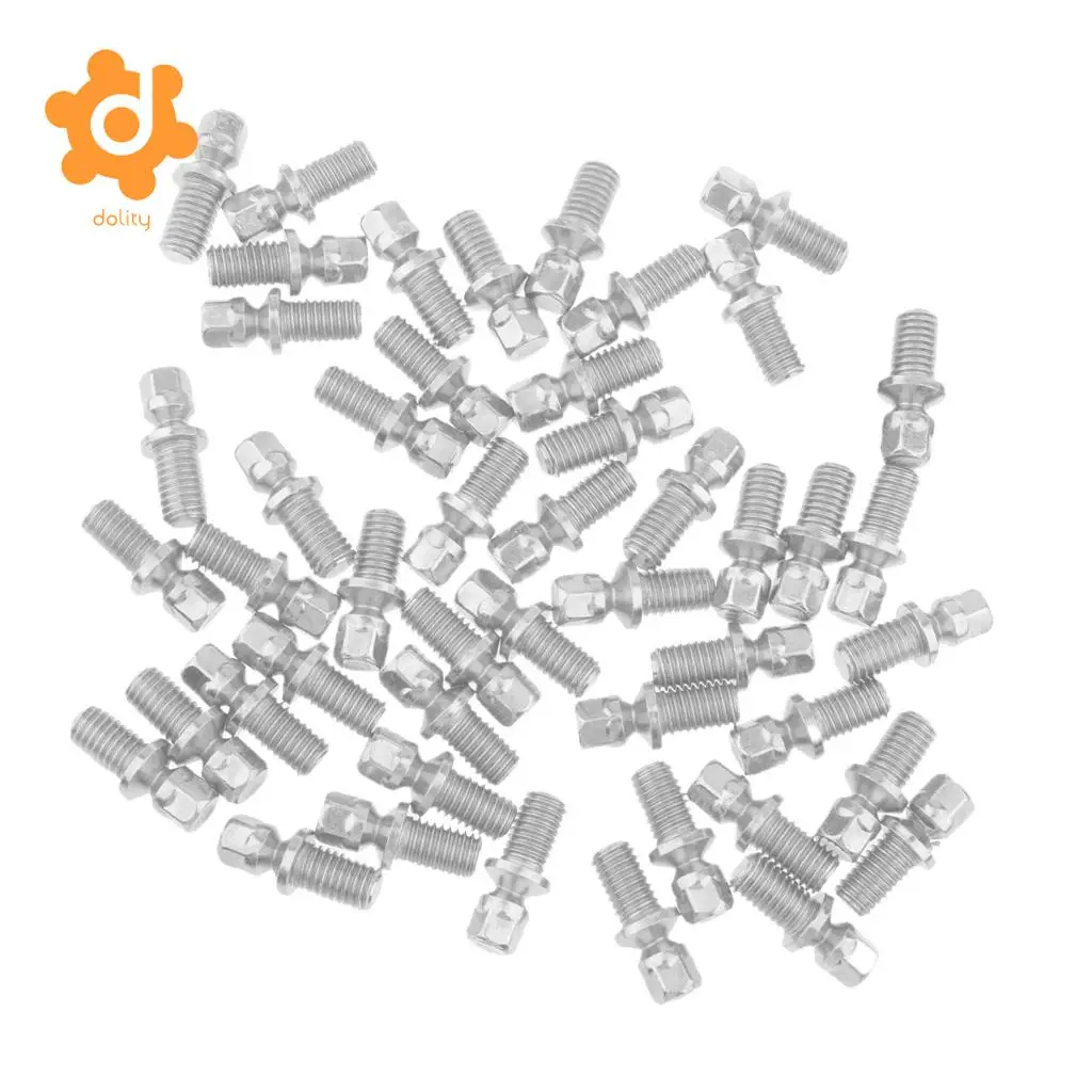 dolity 50 Pieces Ignition Anti Theft Locking Bolt Screws M8X16mm for Honda 