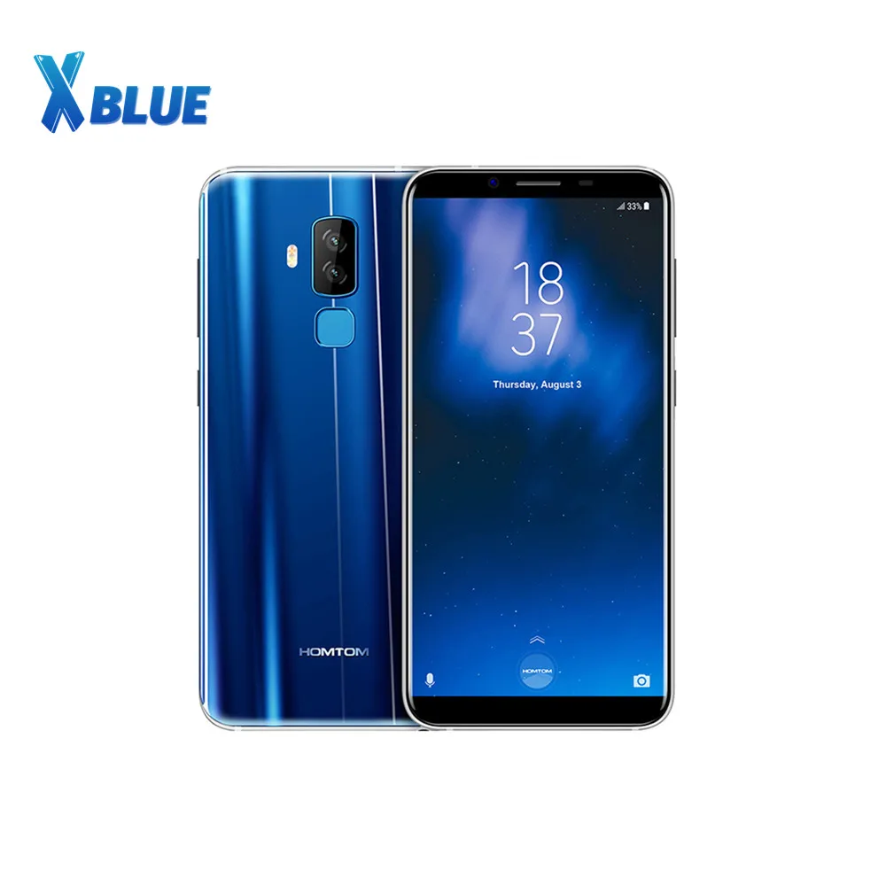 

HOMTOM S8 Smartphone 4G 5.7" HD+ Screen 18:9 Ratio MTK6750T Octa Core 4GB 64GB 16.0MP+5.0MP Dual Rear 13.0MP Front Cam Cellphone