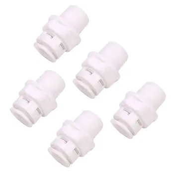 

New 5Pcs Push Fit Tube 1/4inch Thread Tap Male Quick Connect RO Water Osmosis