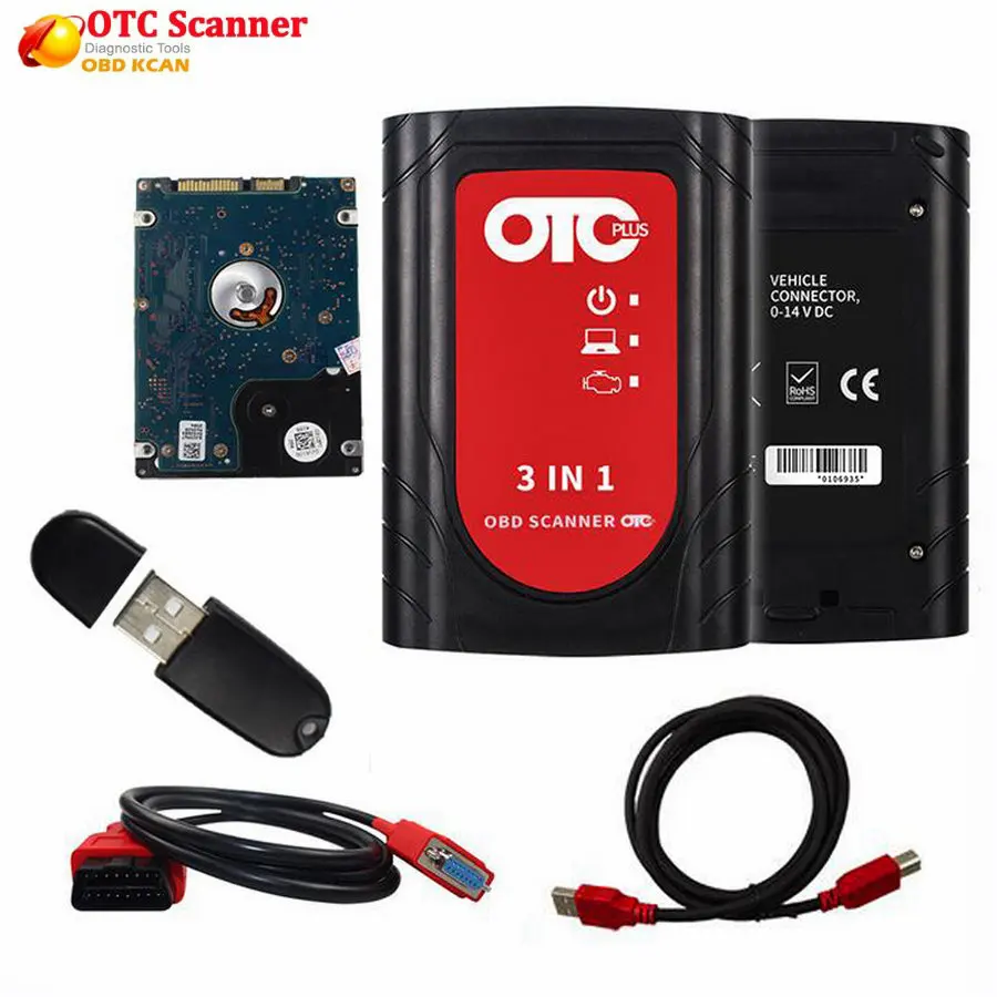 Новый Автомобильный сканер IT3 V14.10.028 Global Techstream OTC Plus 3 в 1 OBDII автомобильный