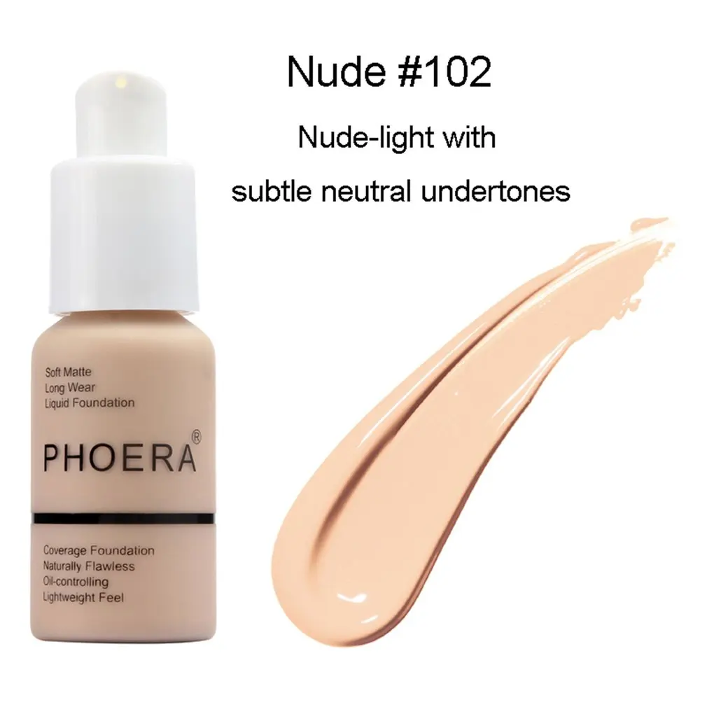 Foera Perfect Beauty Жидкий тональный крем для лица Мягкая матовая длинная одежда
