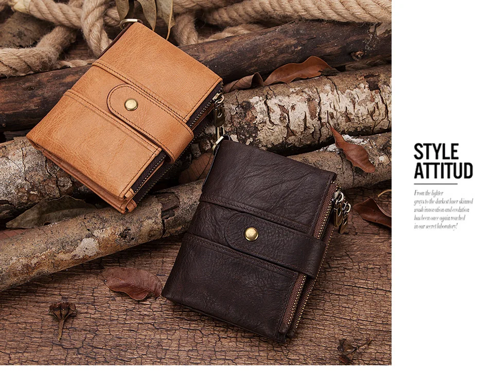 de Cavalo Louco Saco de RFID Purse