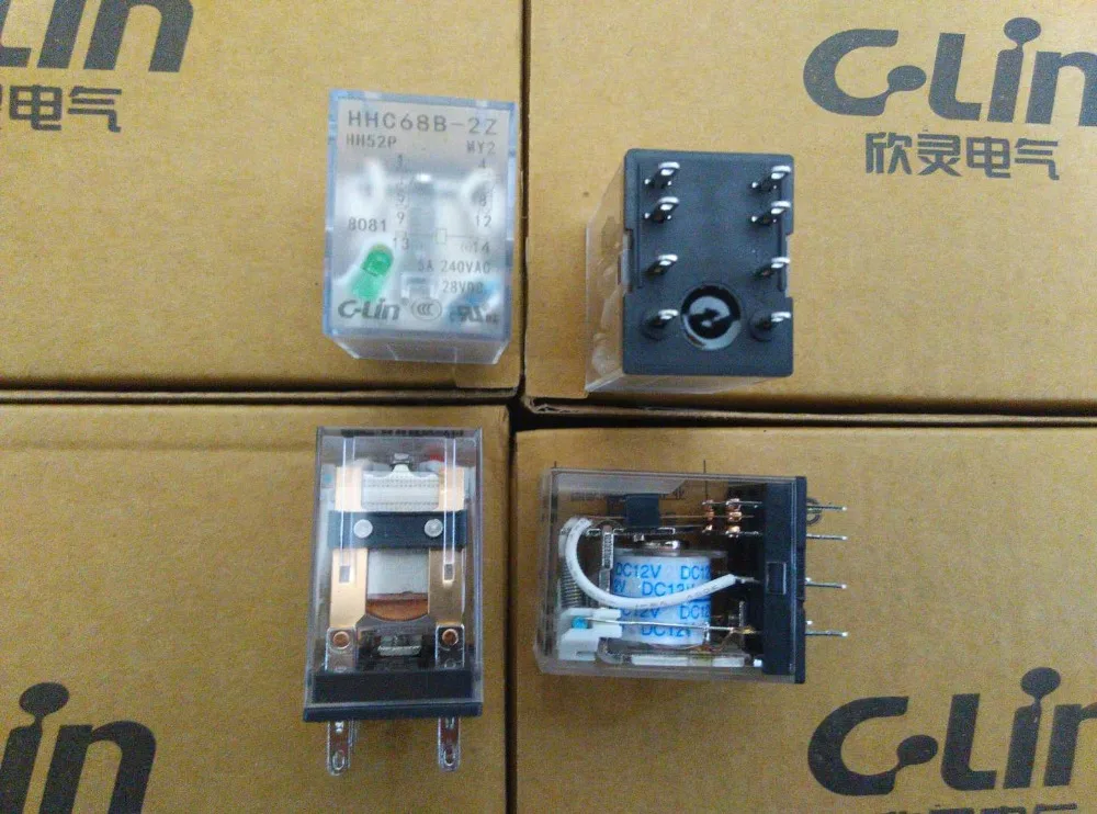 

Абсолютно новый оригинальный подлинный HHC68B-2Z HH52P MY2 YZR2PD JZX-22F (D)/2Z реле DC12V