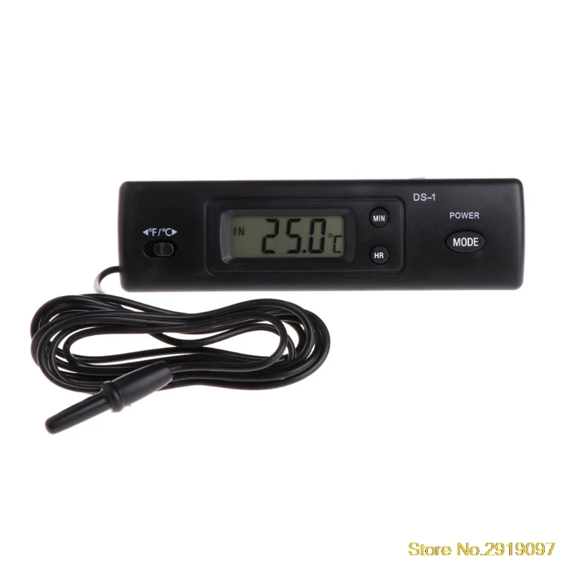 

User Manual Digital Fish Tank Aquarium Thermometer Terrarium Inside & Outside Temperature Drop Shipping Support