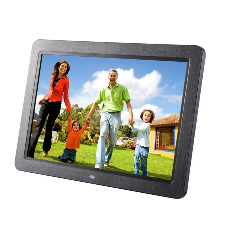 12" HD TFT LED Wide Screen Muitifunctional Digital Picture Frame Support Wireless Remote View