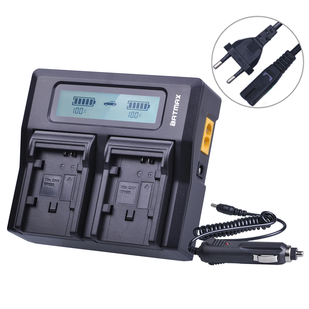 Аккумулятор для Фотоаппарата Canon VIXIA HF G30 G40 XA20 и XA25 2900 мАч 3 шт.|Цифровые