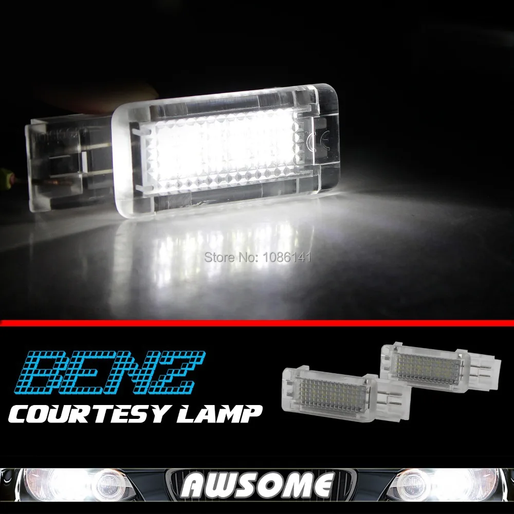 2x CANBUS ERROR FREE LED Step Courtesy Footwell Under Door Lights Light