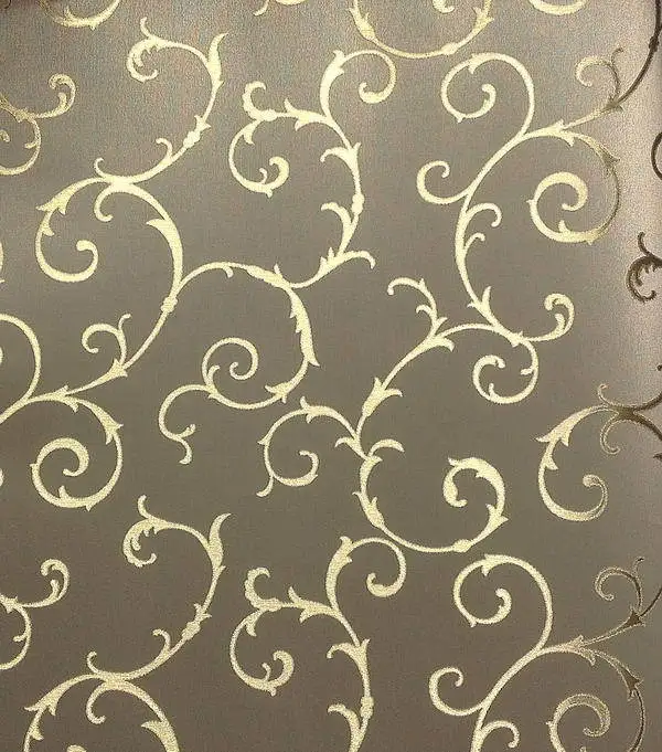 LT6 60304 Fashion European Modern Style Wall Paper, Luxury vinyl gold