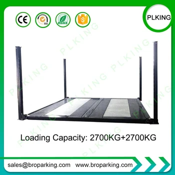 

Electric Hydraulic 4 Post 4 Cars Park Lift Good for Home Use