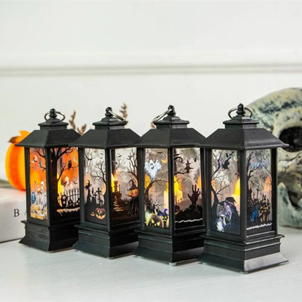 FGHGF Halloween Decoration Led Candles Light Vintage Castle Bats Pumpkin Lantern Flame Lamp Scary Party -Cosplayware Store HTB1S3uBboY1gK0jSZFCq6AwqXXah.jpg