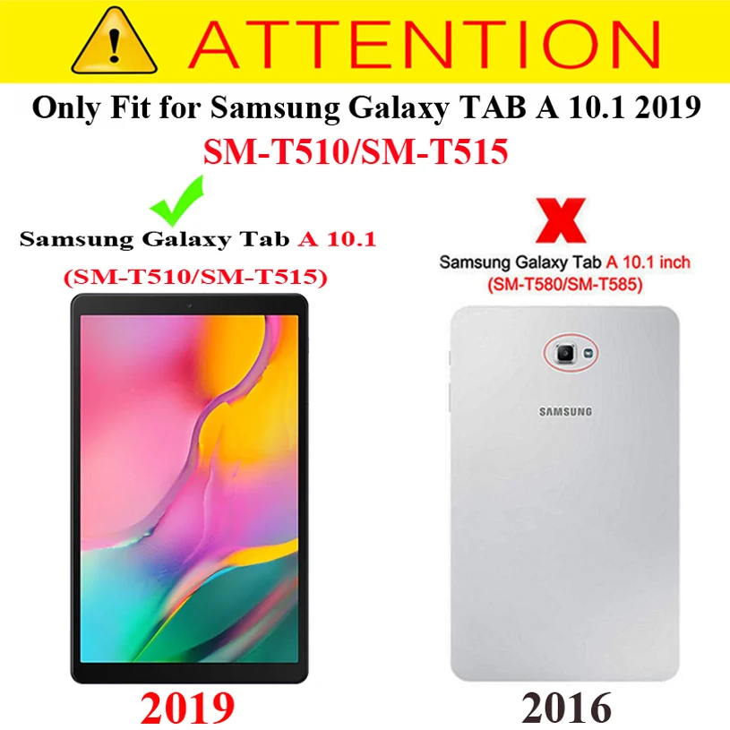 Чехол Funda для samsung Galaxy Tab A 10,1 SM-T510 SM-T515 чехол-подставка из искусственной кожи для samsung Tab A 10,1 T510 T515 чехол