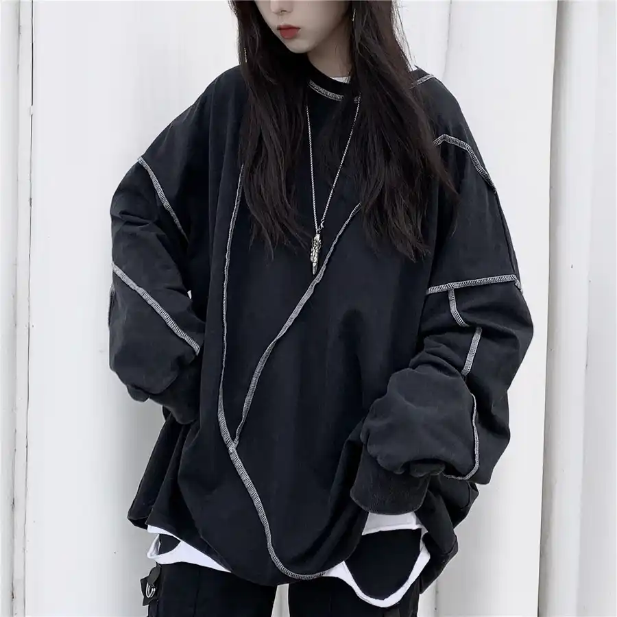 ulzzang oversized hoodie