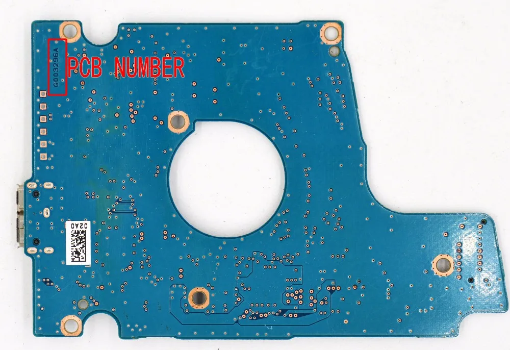 Placa de Circuito de Disco Rígido G003296a Hdhdkeb03s5a01 Hdkeb03r0a01 Hdkeb03aaza01 Hdkeb03g0a01 Hdkeb03g0a01 Hdkab05aza01 - Imagem 3