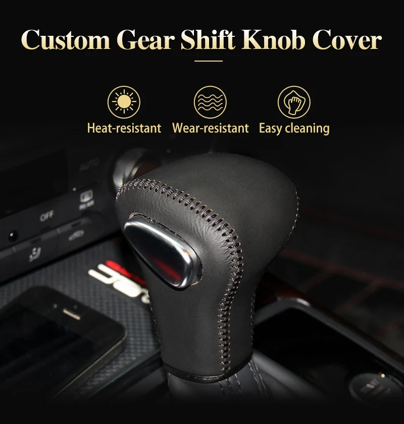 gear shift knob cover For Audi A6L or for 2013 year A4L_01