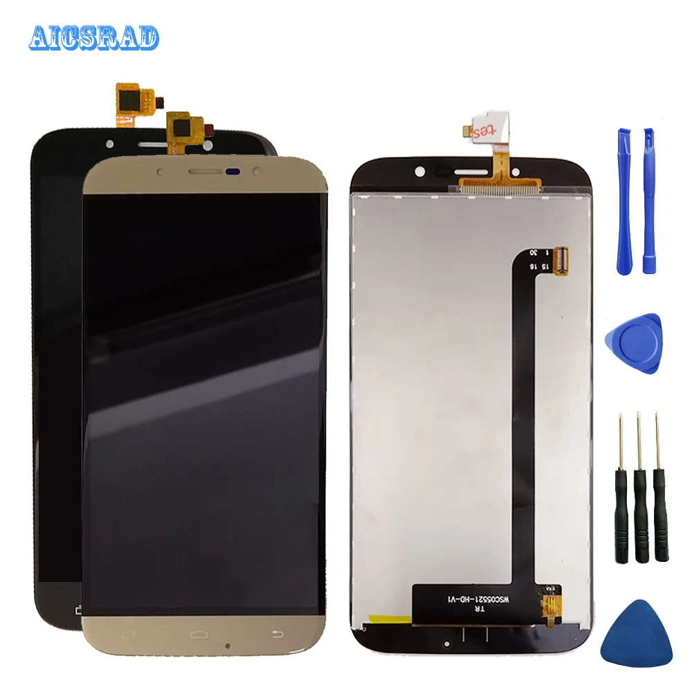 AICSRAD 5 дюймов для UMi Рим X ЖК дисплей дигитайзер сборка замена смартфона запасные