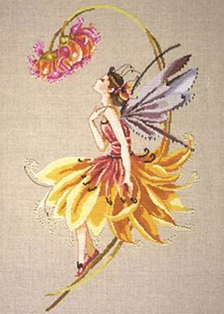 

Flower Fairy cartoon counted cross stitch kits 14ct DIY embroidery stiching needlework home decoration wall art gift for child