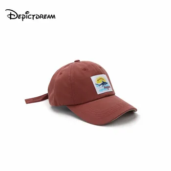 

New Men's Caps ins Cloth label Baseball Cap Hat Men woman adjustable casual caps sun hats Soft-topped cap with duck tongue