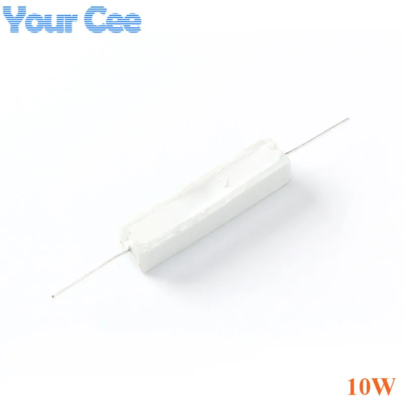 10 piezas de cerámica resistencia 10 W 1R ~ 25R ohm 5% de cemento resistencia 1R 2R 5R 8R 10R 15R 20R 25R componente electrónico 1ohm 2ohm 5ohm 8ohm 10 piezas de cerámica resistencia 10 W 1R ~ 25R ohm 5% de cemento resistencia 1R 2R 5R 8R 10R 15R 20R 25R componente electrónico 1ohm 2ohm 5ohm 8ohm