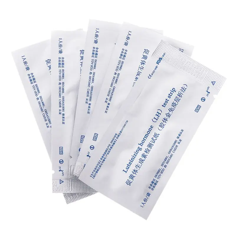 

5Pcs Ovulation Test Strip Predictor Fertility Stick Highly Sensitive Accurate Results Automatically Recognizing Fast