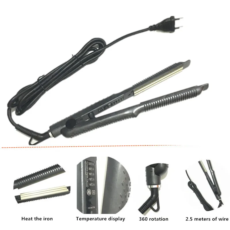 Rizador Pelo Hair Curler 40w-59w Electric Hair Comb Modelador De Cachos Corn Hot Straightening Small Plywood Straight Iron Clip