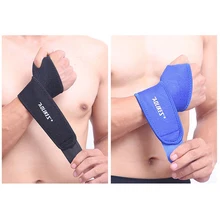 1 шт., Кроссфит, спорт, Thumb Hole Twining, повязка на запястье, поддержка, тренажерный зал для тяжелоатлетов, Фитнес-тренировка, теннис, браслет