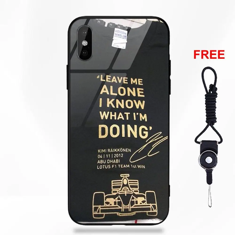 Vvcqod Кими Райкконен я знаю что делать! Iceman шлем для Apple iPhone 5 5C 5S SE 6 S 7 8 Plus X XS Max