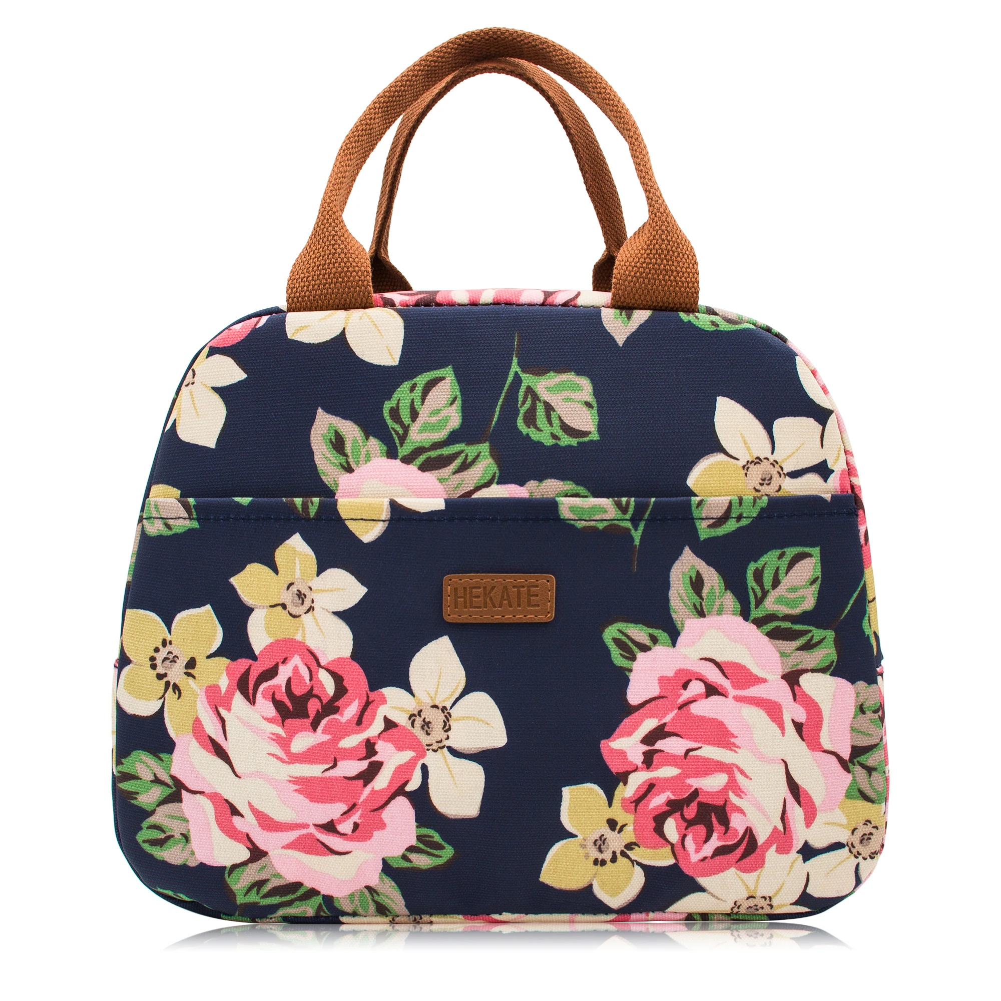 floral lunch bag