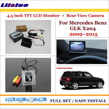 

Liislee For Mercedes Benz GLK Class X204 4.3" TFT LCD Monitor + Car Rearview Back Up Camera = 2 in 1 Car Parking System
