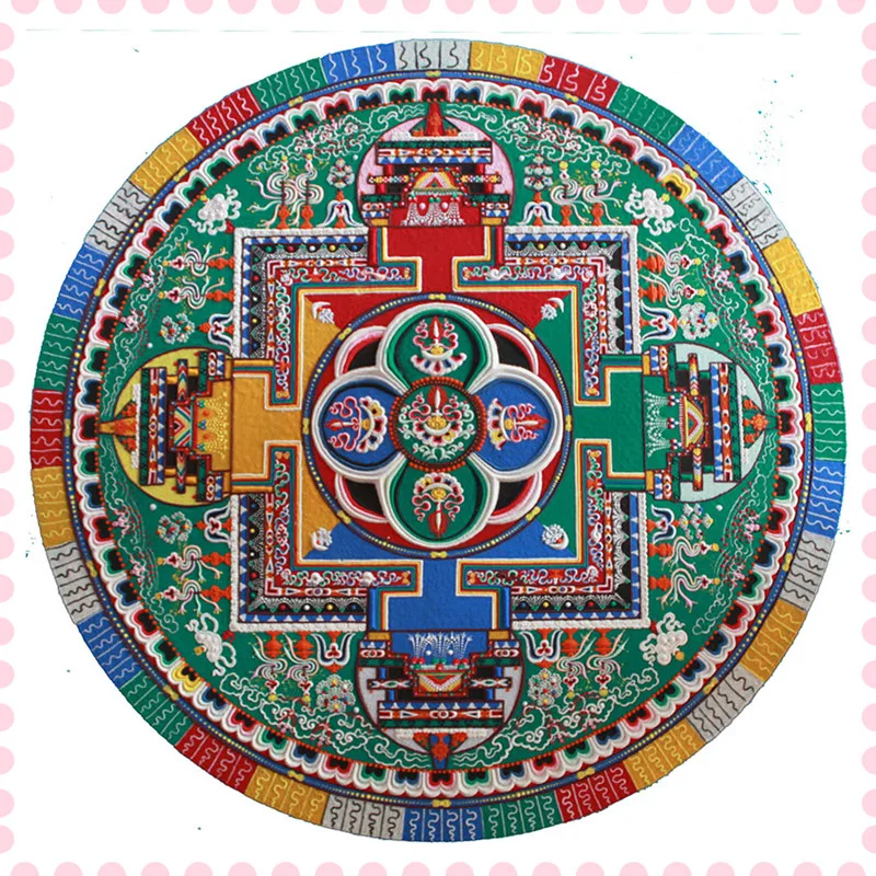 diy diamond painting cross stitch Mandala Needlework 5D ...