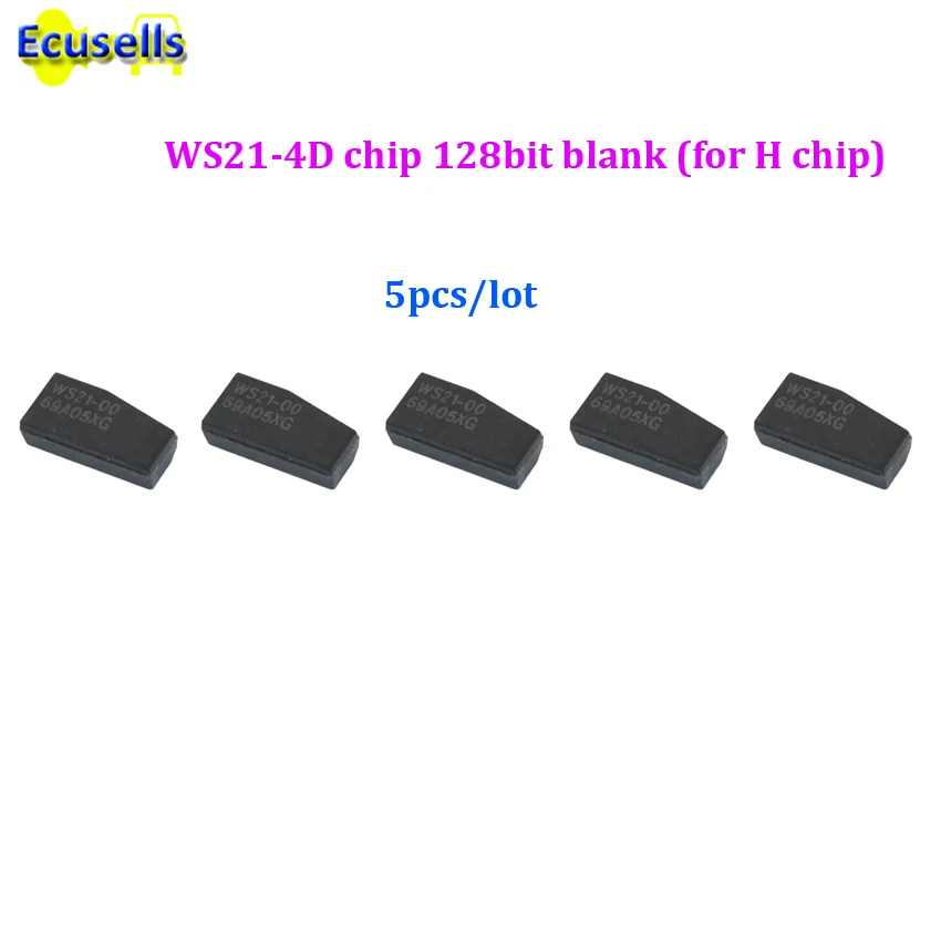 

5PCS/LOT WS21-4D chip 128bit blank (for H chip) 128 Bit for Toyota Rav4 Camry 2013-2015