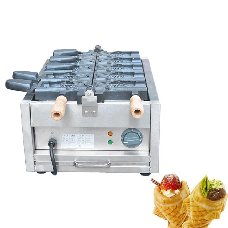 BEIJAMEI 1101C Commercial 110v 220v Ice Cream Big Mouth Fish Egg Waffle Taiyaki Maker Ice Cream Cone Taiyaki Waffle Maker BEIJAMEI 1101C Commercial 110v 220v Ice Cream Big Mouth Fish Egg Waffle Taiyaki Maker Ice Cream Cone Taiyaki Waffle Maker