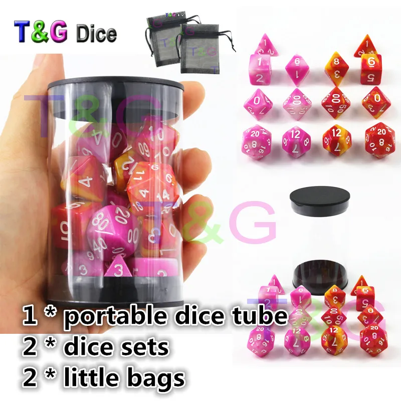 New Arrival Best Deal 2 Sets of Dados Dnd Dices with A High Quality