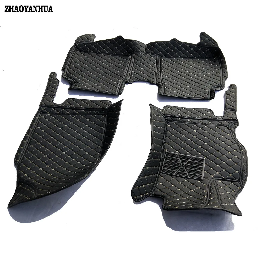 

ZHAOYANHUA Custom fit car floor mats for Toyota Prius car styling rugs carpet case liners Mats & Carpets 2001-present