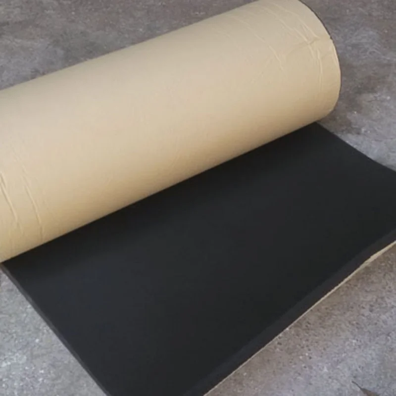 

Automotive Car Sound Insulation Pad Soundproof Firewall Directly Pasted Noise Isolating 5MM*50CM*200CM Deadener Insulation New