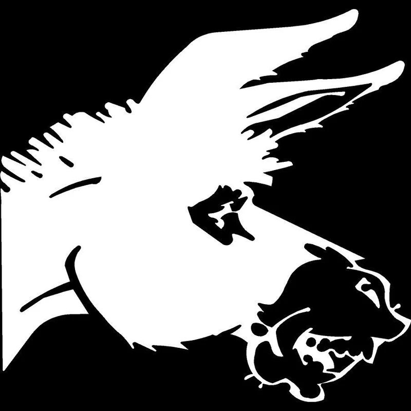 15.3cm*14.6cm Mule Jackass Interesting Vinyl Decal Car Sticker Auto Decoration Car-Styling Black Sliver S6-2753