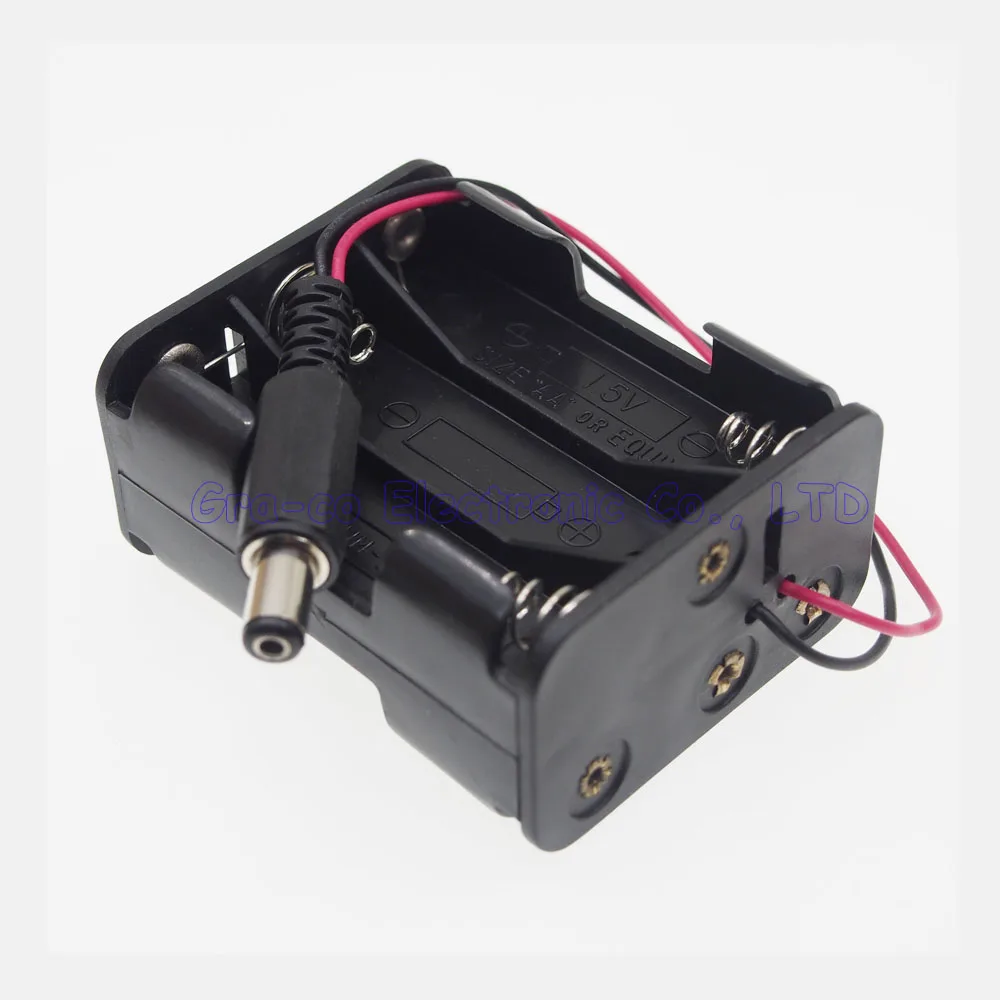 10pcs 6 Pack AA back to back Battery Case Box Double Layers 6 x AA