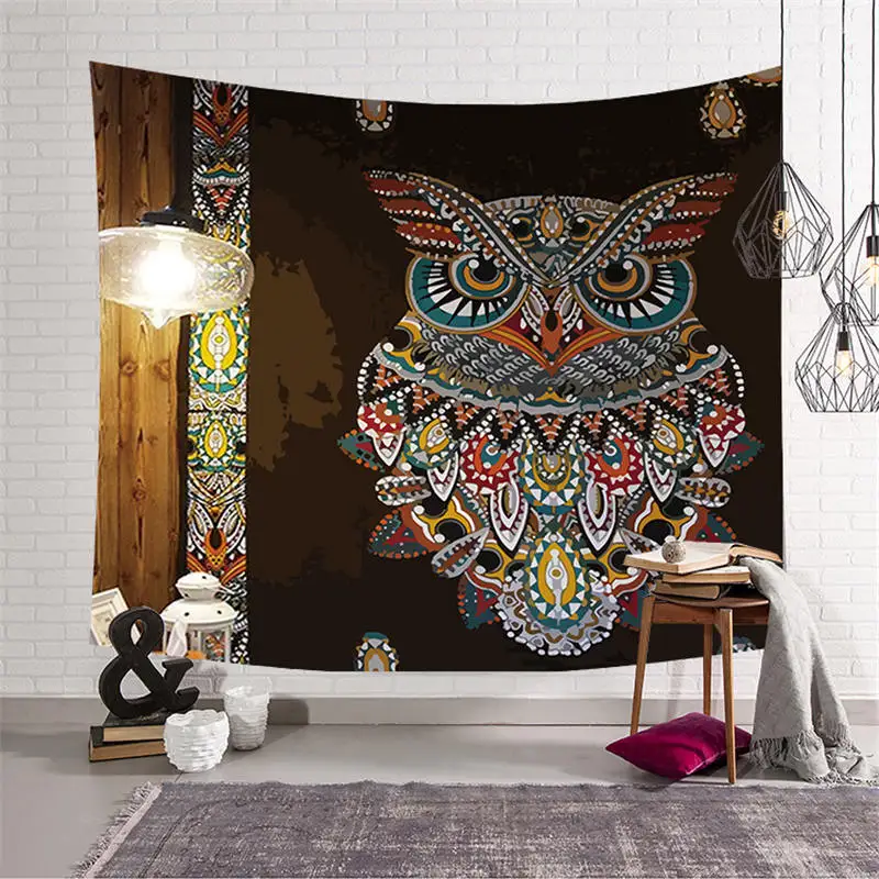

Nodic Print Mural Large Tapestry Wall Hanging Art Carpet Bohemian Blanket Bedspread Yoga Mat Beach Towel Tablecloth Home Decor