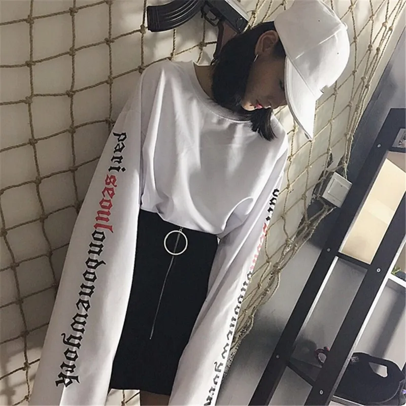 Neploe Harajuku BF стиль свободные женские толстовки 2019 осень новые уличные с принтом