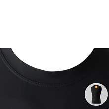 Мужской Быстросохнущий формирователь без рукавов спортивный жилет для похудения талии тренировки ASD88