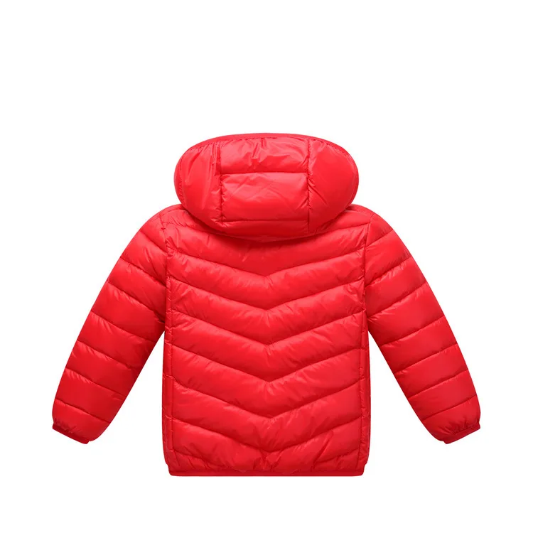 Для мальчиков зимняя одежда для девочек теплая куртка-пуховик хлопковая парка с капюшоном одежда детская верхняя одежда; детские пальто Повседневная спортивная одежда