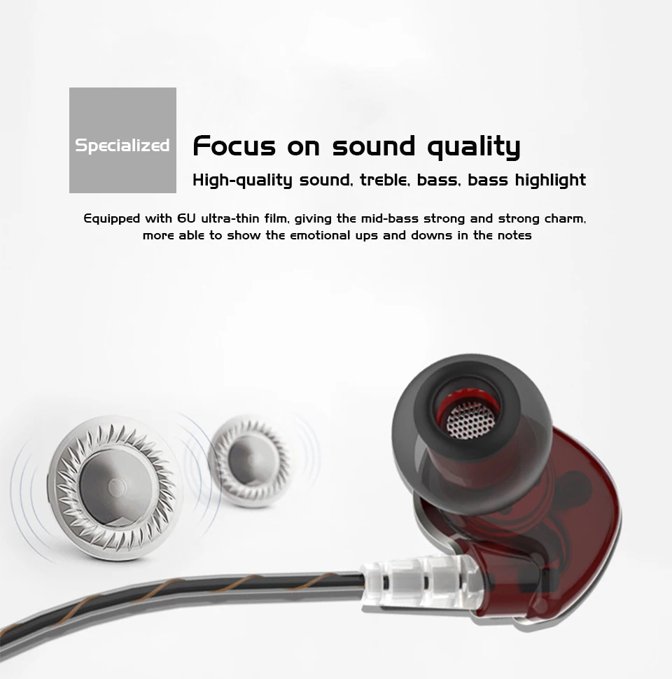 Waterproof Sports Earphone With Microphone Gaming Headset For Phone Super Bass Earbuds For iPhone X 8 7 6s 5 Xiaomi Samsung (4)