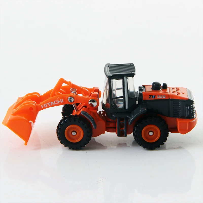 Takara Tomy Tomica 1/110 Hitachi строительная техника колесный погрузчик ZW220 Металлический Игрушечный Автомобиль