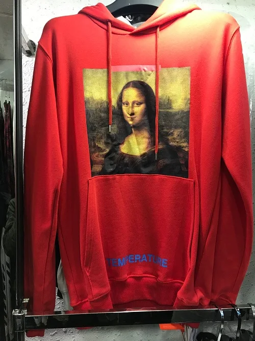 

Mona Lisa Hoodies Men Women 1:1 High 100% Cotton Mona Lisa Sweatshirts Justin Bieber Clothes Pullover Mona Lisa Hoodies