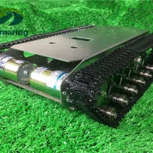 Официальный iSmaring TS600 танк-автомобиль, шасси из нержавеющей стали и черные металлические дорожки, амортизатор, Для препятствий-серфинга, робот, D