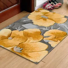 Ковры с подсолнухами резной дверной коврик шерсть фирменные ковры для спальни, прихожей гостиной для коридора прикроватный шерстяные ковры